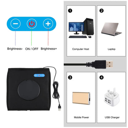 Soft Box Set Portable Folding Photo Lighting Modifier Photography Tent Box with 12 Colors Backdrops