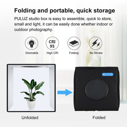 Soft Box Set Portable Folding Photo Lighting Modifier Photography Tent Box with 12 Colors Backdrops